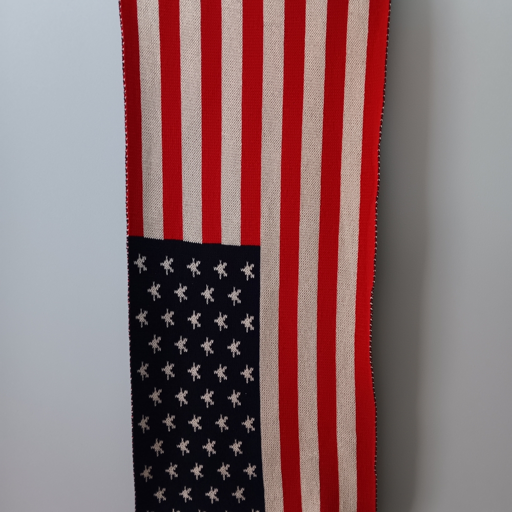 American Creations Striped Knit Scarf